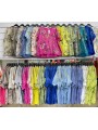 Bluzki damskie Włoski, size uni, paczka 6szt, mix kolor