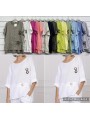 Bluzki damskie Włoski, size uni, paczka 6szt, mix kolor
