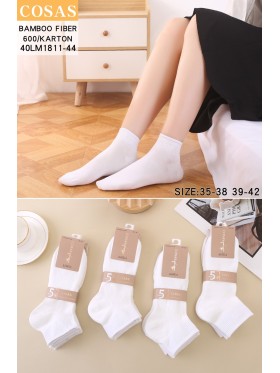 SKARPETY / STOPKI DAMSKIE .SIZE: 35-42, (40PAR/PACZKA) KOLOR JAK NA ZDZIĘCIU