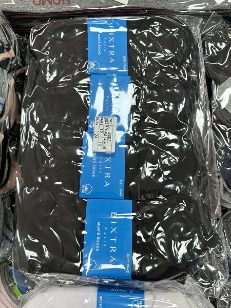 SKARPETY / STOPKI MĘSKIE .SIZE: 39-46, (24 PAR/PACZKA) KOLOR JAK NA ZDZIĘCIU