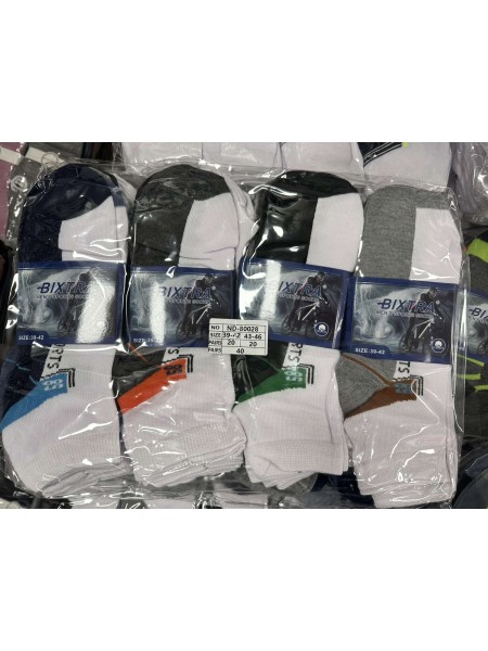 SKARPETY / STOPKI MĘSKIE .SIZE: 39-46, (24 PAR/PACZKA) KOLOR JAK NA ZDZIĘCIU
