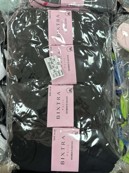 SKARPETY / STOPKI DAMSKIE .SIZE: 35-42, (24PAR/PACZKA) KOLOR JAK NA ZDZIĘCIU