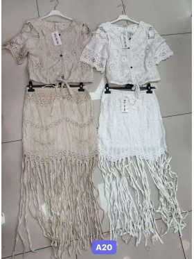 Komplety damskie Włoski, size uni, paczka 6szt, mix kolor