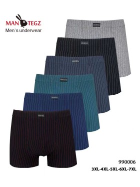 BOKSERKI MĘSKIE .SIZE: 3XL- 7XL (24 SZT/PACZKA) KOLOR JAK NA ZDZIĘCIU