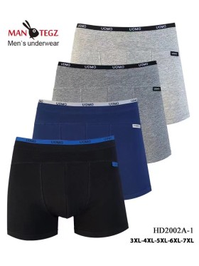 BOKSERKI MĘSKIE .SIZE: 3XL- 7XL (24 SZT/PACZKA) KOLOR JAK NA ZDZIĘCIU