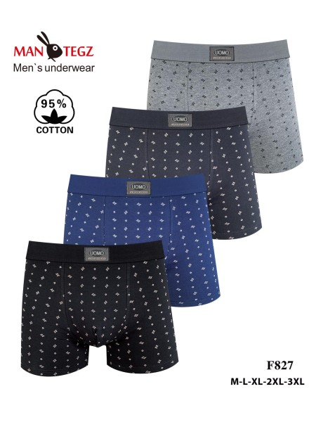BOKSERKI MĘSKIE .SIZE: M-3XL (24 SZT/PACZKA) KOLOR JAK NA ZDZIĘCIU