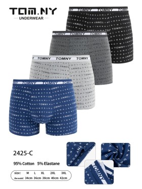BOKSERKI MĘSKIE .SIZE: M-3XL (24 SZT/PACZKA) KOLOR JAK NA ZDZIĘCIU