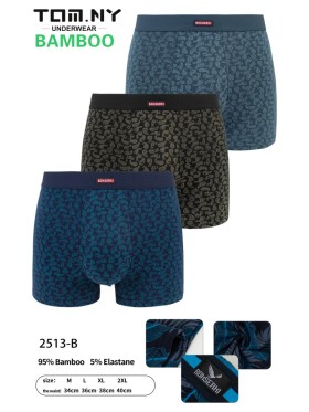 BOKSERKI MĘSKIE .SIZE: M-2XL (24 SZT/PACZKA) KOLOR JAK NA ZDZIĘCIU