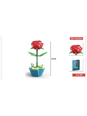 ZABAWKI LEGO FLOWER.6 SZT / PACZKA, KOLOR JAK NA ZDZIĘCIU