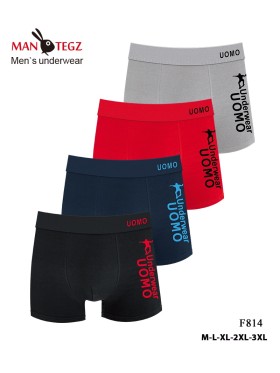BOKSERKI MĘSKIE .SIZE: M-3XL (24 SZT/PACZKA) KOLOR JAK NA ZDZIĘCIU