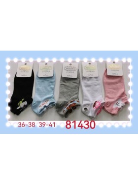 SKARPETY / STOPKI DAMSKIE .SIZE: 36-41, (40PAR/PACZKA) KOLOR JAK NA ZDZIĘCIU
