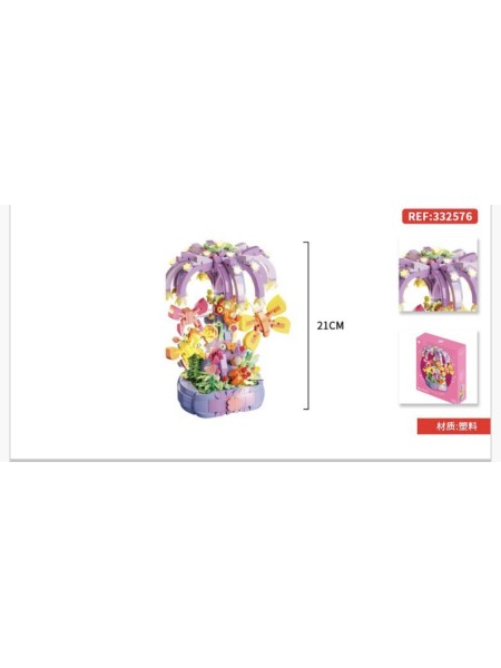 ZABAWKI FLOWER.3 SZT / PACZKA, KOLOR JAK NA ZDZIĘCIU