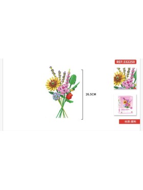 ZABAWKI FLOWER.3 SZT / PACZKA, KOLOR JAK NA ZDZIĘCIU