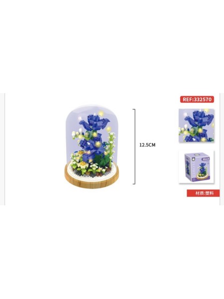 ZABAWKI FLOWER. 3 SZT / PACZKA, KOLOR JAK NA ZDZIĘCIU
