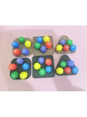 ZABAWKI GONGGI GAME . 12 SZT / PACZKA, KOLOR JAK NA ZDZIĘCIU
