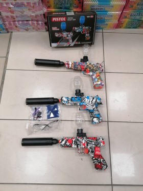 ZABAWKI PISTOLET. 6 SZT / PACZKA, KOLOR JAK NA ZDZIĘCIU