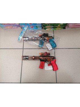 ZABAWKI PISTOLET. 8 SZT / PACZKA, KOLOR JAK NA ZDZIĘCIU