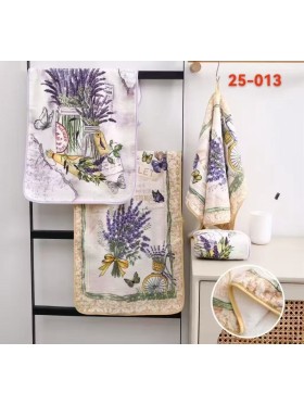 Ścierki z Mikrofibra  ”Lavender” Rozmiar : 40/60cm ,Paczka : 20szt / mix kolor