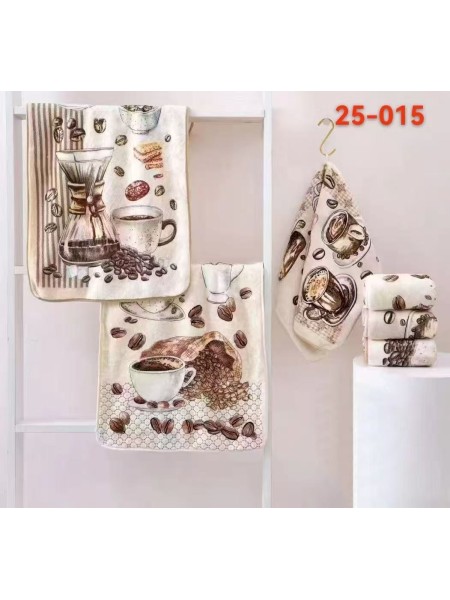Ścierki z Mikrofibra ”Coffee” Rozmiar : 40/60cm ,Paczka : 20szt / mix kolor