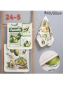 Ścierki z Mikrofibra ”Avocado” Rozmiar : 40/60cm ,Paczka : 20szt / mix kolor
