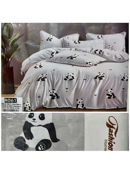 Komplet pościeli 3D 100% satyna - bawełna 3 Częściowy Rozmiar : 160/200cm