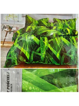 Komplet pościeli 3D 100% satyna - bawełna 3 Częściowy Rozmiar : 160/200cm