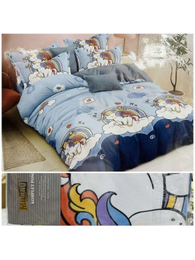 Komplet pościeli 100% satyna - bawełna 3 Częściowy Rozmiar : 160/200cm, Paczka 5 szt MIX