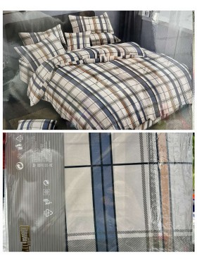 Komplet pościeli 100% satyna - bawełna 3 Częściowy Rozmiar : 160/200cm, Paczka 5 szt MIX