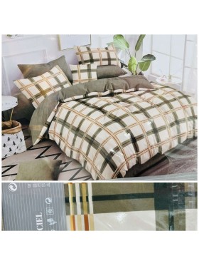 Komplet pościeli 100% satyna - bawełna 3 Częściowy Rozmiar : 160/200cm, Paczka 5 szt MIX