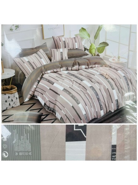 Komplet pościeli 100% satyna - bawełna 3 Częściowy Rozmiar : 160/200cm, Paczka 5 szt MIX