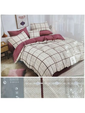 Komplet pościeli 100% satyna - bawełna 3 Częściowy Rozmiar : 160/200cm, Paczka 5 szt MIX