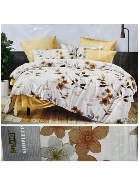 Komplet pościeli 100% satyna - bawełna 3 Częściowy Rozmiar : 160/200cm, Paczka 5 szt MIX