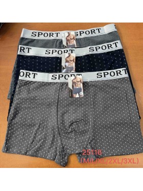 BOKSERKI MĘSKIE .SIZE: L -3XL (24 SZT/PACZKA) KOLOR JAK NA ZDZIĘCIU