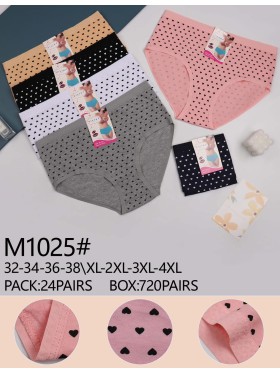 Majtki damskie, size xl-4xl paczka 24szt ,mix kolor