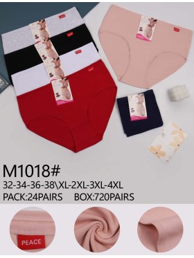Majtki damskie, size xl-4xl paczka 24szt ,mix kolor