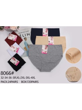 Majtki damskie, size xl-4xl paczka 24szt ,mix kolor