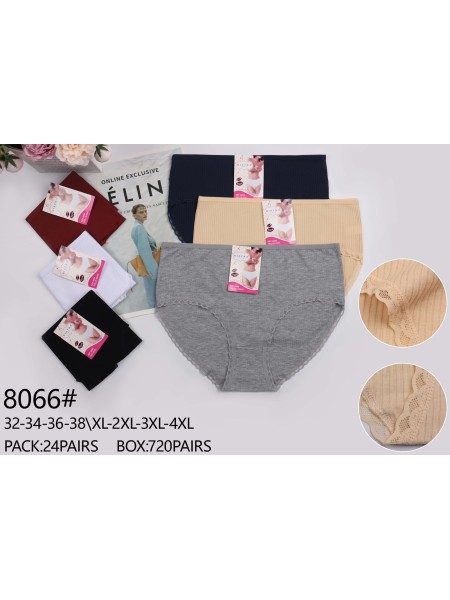 Majtki damskie, size xl-4xl paczka 24szt ,mix kolor