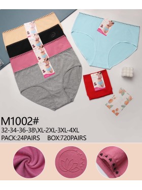 Majtki damskie, size xl-4xl paczka 24szt ,mix kolor