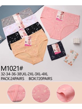 Majtki damskie, size xl-4xl paczka 24szt ,mix kolor