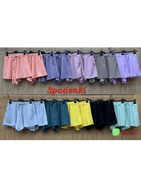 Spodenki damskie ,sizeUNI,paczka 6szt ,mix kolor