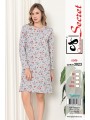 Koszule nocne damskie tureckie, size m-2xl, paczka 12szt,1kolor
