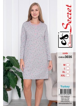 Koszule nocne damskie tureckie, size m-2xl, paczka 12szt,1kolor