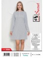 Koszule nocne damskie tureckie, size m-2xl, paczka 12szt,1kolor