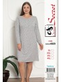 Koszule nocne damskie tureckie, size l-4xl, paczka 12szt,1kolor