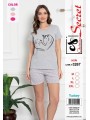 Piżama damskie tureckie, size m-2xl, paczka 12szt,mix kolor