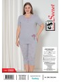 Piżama damskie tureckie, size l-4xl, paczka 12szt,1kolor