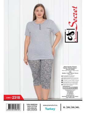Piżama damskie tureckie, size l-4xl, paczka 12szt,1kolor