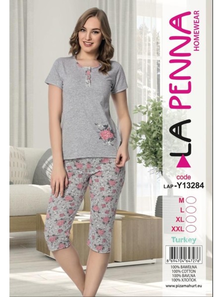 Piżama damskie tureckie, size m-2xl, paczka 12szt,1kolor