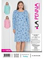 Koszule nocne  damskie tureckie, size l-4xl, paczka 12szt,mix kolor