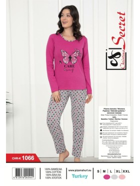 Piżama damskie tureckie, size m-2xl, paczka 12szt,mix kolor